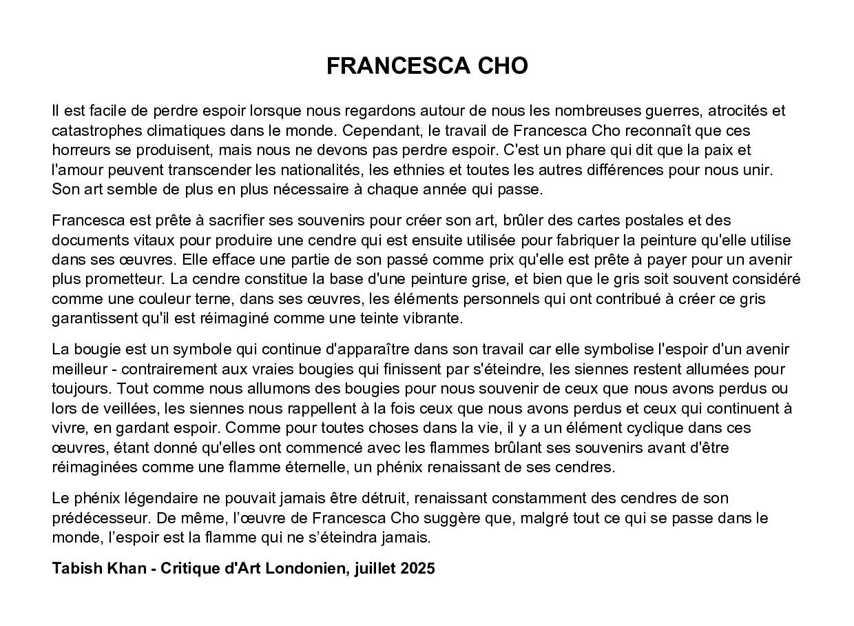 Tabish Khan - Critique d'Art - juillet 2025 (fr)